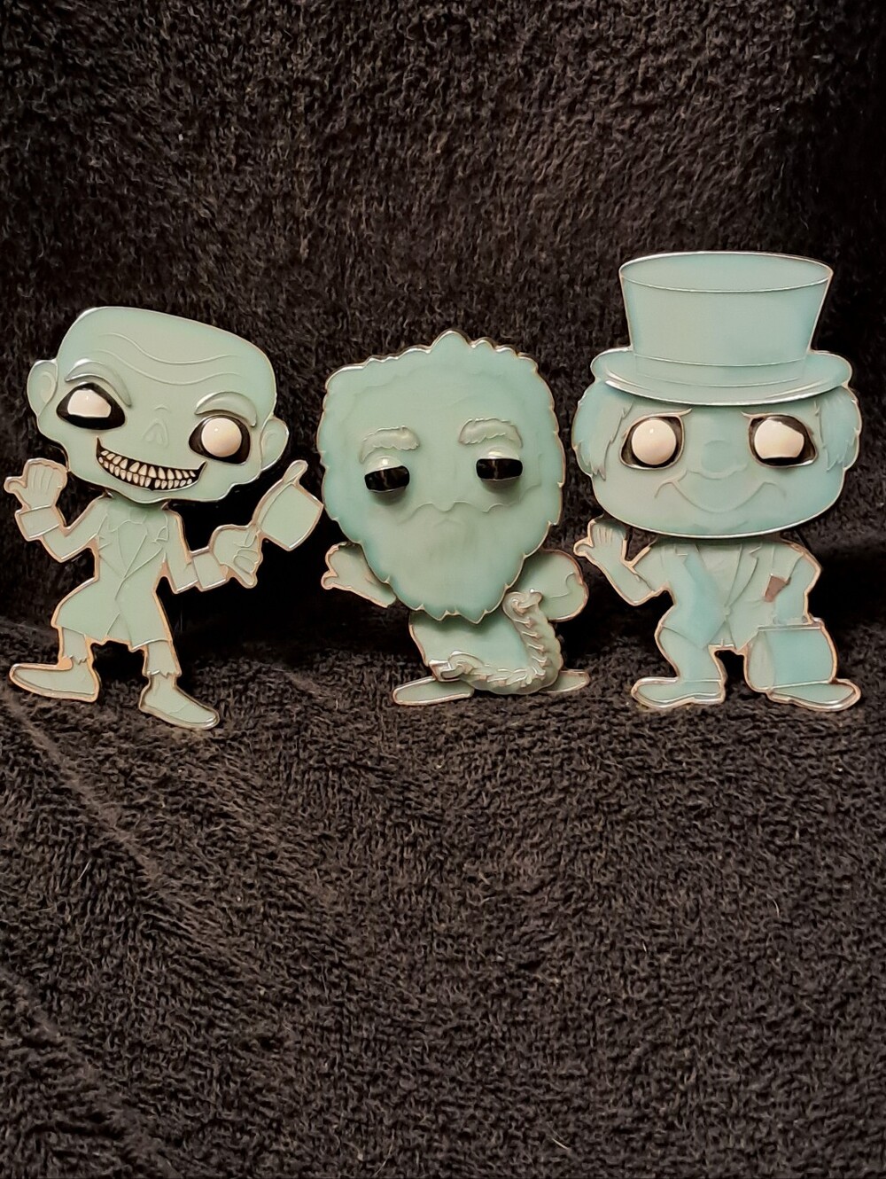 Haunted Mansion Set of 3 Hitchhiking Ghosts Pins